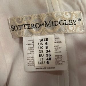 Sottero Midgley wedding dress. Not worn beautiful long ivory / soft nude dress.